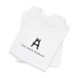 White Tee Blank Mockup — Unisex Jersey Short Sleeve T-Shirt